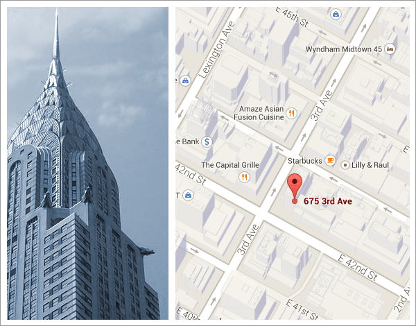 Map and office Picture